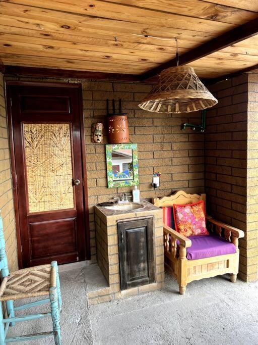 Апартаменты Casa Carmin En Teotitlan Теотитлан-дель-Валье Экстерьер фото